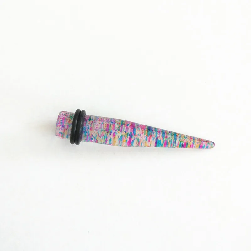 Wholesale Transparent Acrylic Tapers Ear Gauge Piercings Ear Tunnel