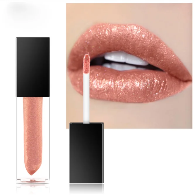 

Best quality create your own brand private label glitter lip gloss