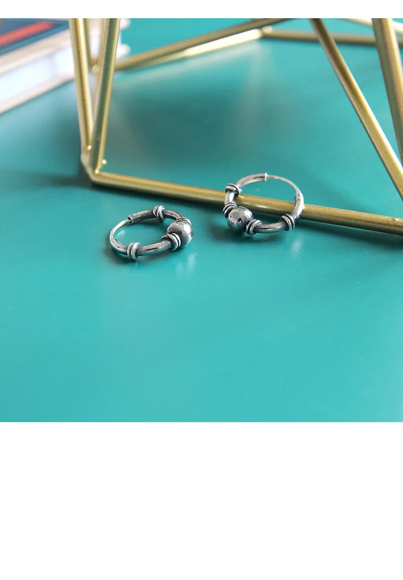 925 sterling silver huggie earrings