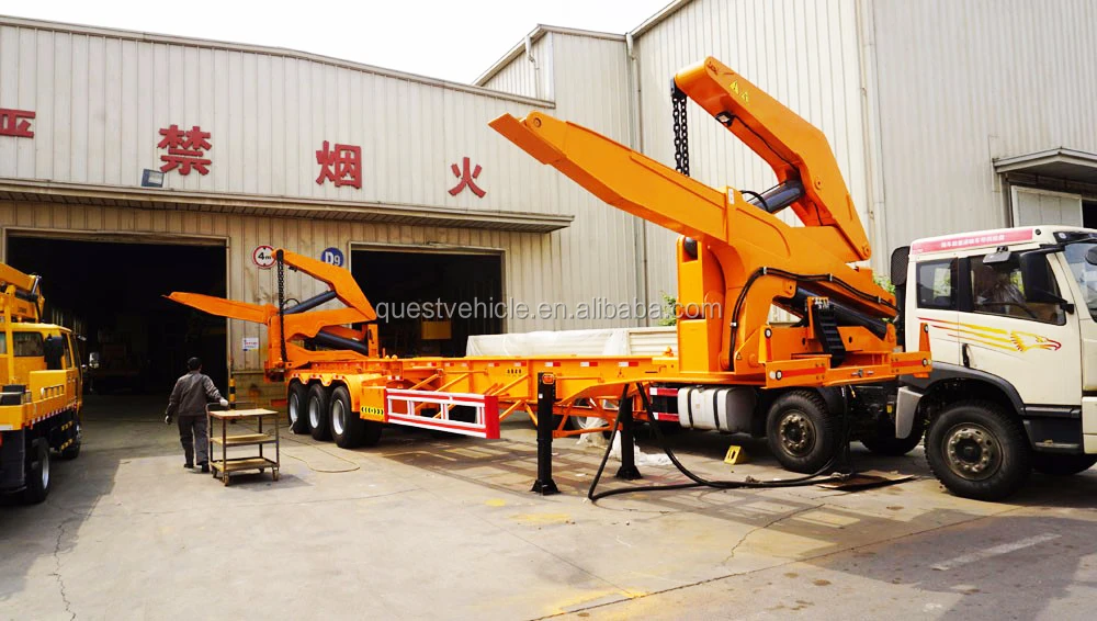 Container Side Loader - 20ft Container Self Load Chassis