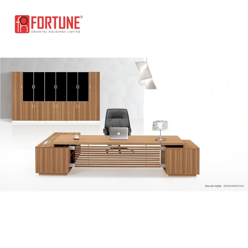 New Design Chairman Cheap Wooden Boss Executive Office Table