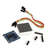 Supports multiple modules cascade FR4 max7219 dot matrix 8x8 led display module