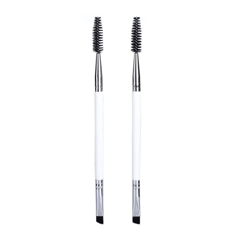 

personalized single dual eyebrow spoolie brush