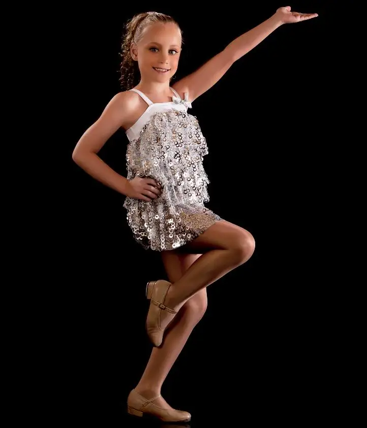 twinkle girl flower ballet dance wear