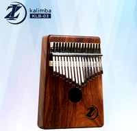 

China wholesale high quality musical instrument custom Acacia top 17 keys kalimba for sale