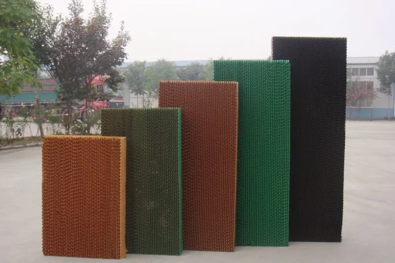 
factory manufacturer poultry / greenhouse / industrial color paper evaporative honeycomb cooling pad 