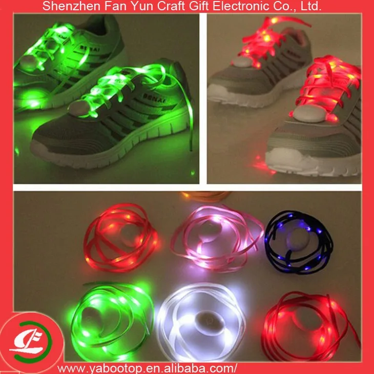 Magnetic Night Light Shoe Lace Led Light Up Shoelaces With Multicolor ...