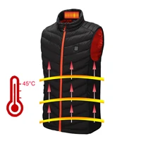 

Men's Heated Vest Lightweight Warm Gilet Jacket with Usb Electric Rechargeable Battery Pack for Outdoors Heated Jackette For Men