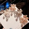 2019 New Instagram Hot Style Lovely Crystal Pearl Hairpin Beautiful Flowers Mini Women Crystal Hairpin