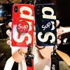 Blue light phone case for iphone 6 7 8 Plus XS Max Various models+pop iphone case socket Lanyard