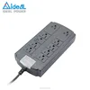 Smart power strip / surge protector with 10 extension AC socket