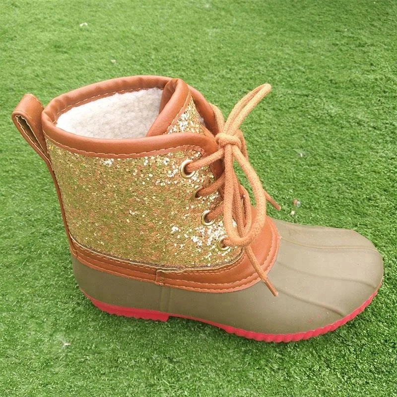 glitter duck boots wholesale