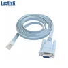 6ft DB9 9-Pin Female Serial Port to RJ45 Cat5 Ethernet LAN Console Adapter Cable