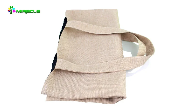 wholesale cheap foldable striped canvas shopping bags