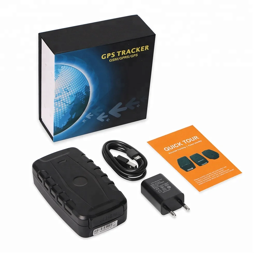 High Accuracy smart 3G Car GPS Tracker With Powerful Magnet For Truck Van Vehicle WCDMA Real-time Tracking Device 20000mAh