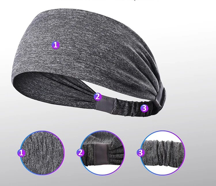 Yoga Sport Athletic Headband for Running Sports Travel