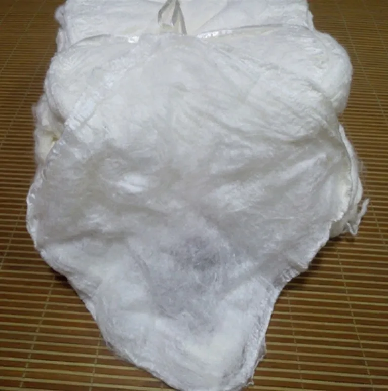 
100% mulberry pure silk fiber Korea facial mask material silk square fiber  (60784924023)