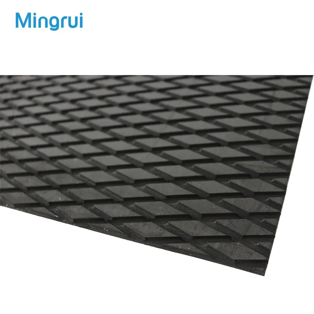 Ming Rui Black Diamond Textur Großhandel Selbst Klebende Eva Deck Stand