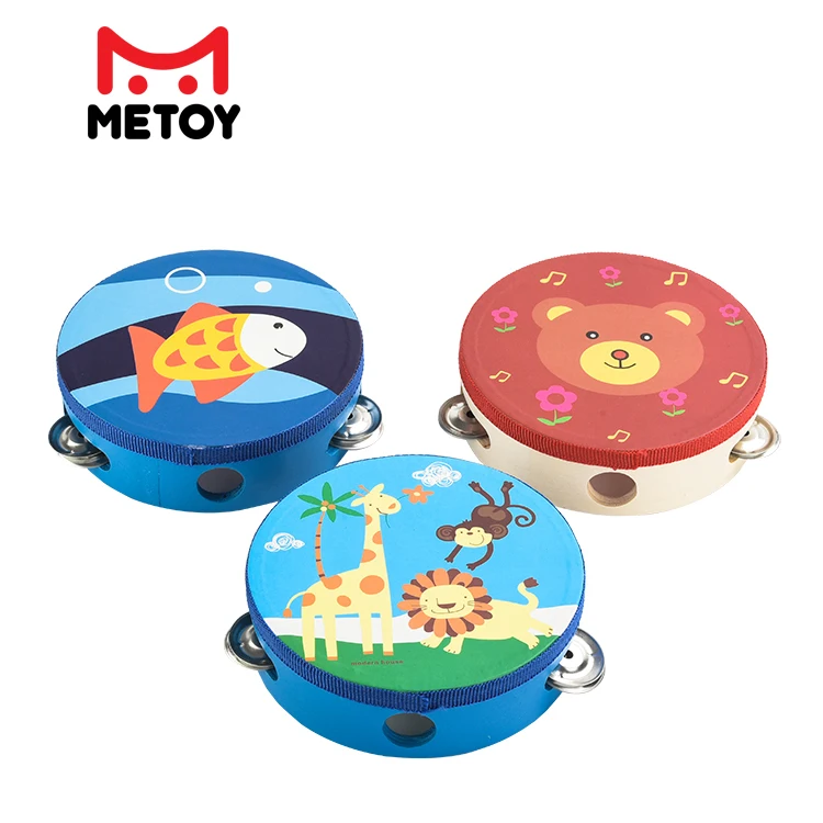 Metoy Amazon 販売子供たちのおもちゃ教育木製音楽のおもちゃミニタンバリンシープスキン Buy ミニタンバリン 木製音楽のおもちゃ 子供の おもちゃ教育 Product On Alibaba Com