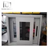 Stainless steel mosquito net powder coating surface aluminium slider windows insulated glass