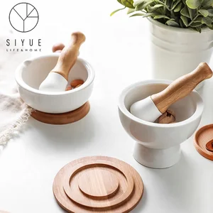 Hot Selling Classic Heavy Granite Pestle and Mortar