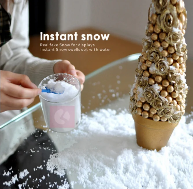 2021 New Style Instant Snow Powder Magic Snow Outdoor Artificial Snow