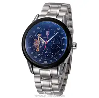 

Men's Skeleton Automatic Mechanical stainless steel Sport Watch from tevise watch for hot selling