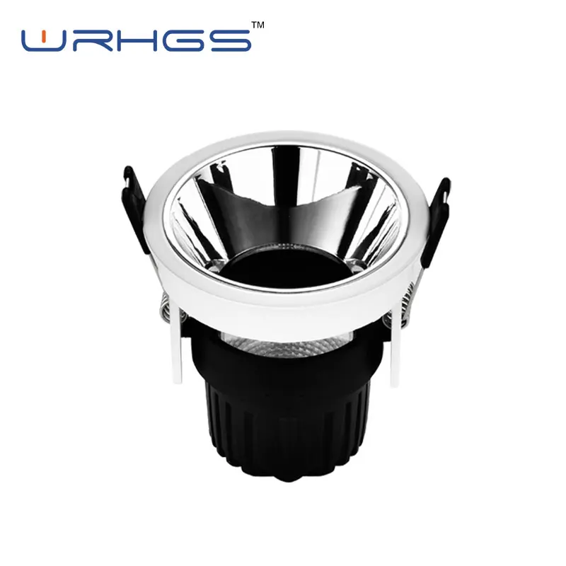 
slim reflector housing 10w 15w 24w ceiling surface mounted dimmable led cob downlight 