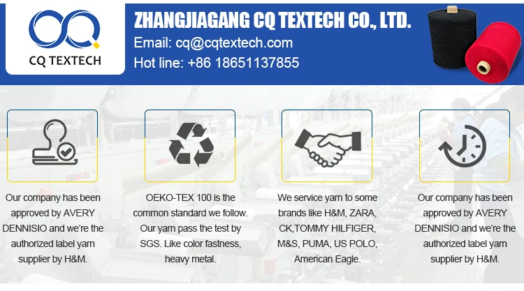 CQ Top quality custom nylon 6 dty dyed yarn for sale