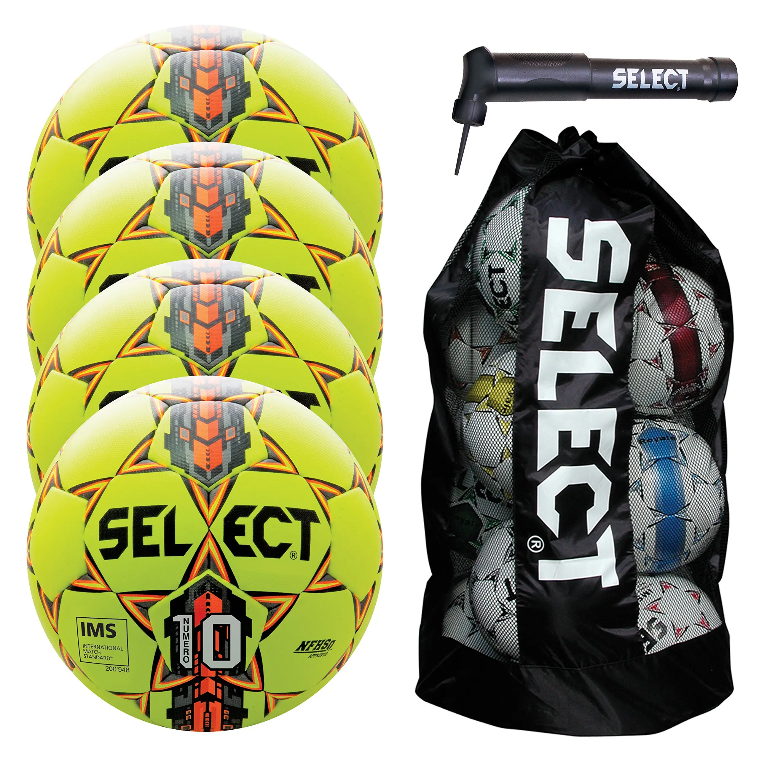 bag of soccer balls size 5