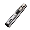 windproof excel cigar lighters,single torch lighter with cigar punch,refillable metal windproof lighter