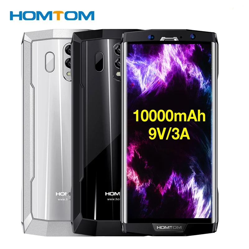 

Homtom HT70 MTK6750T Octa Core 6.0HD+ 18:9 Screen Smartphone 4GB RAM 64GB ROM 10000mAh 4G 16MP+5MP Dual Back Cam Mobile Phone