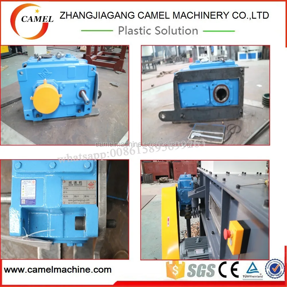 plastic solid waste crusher machine