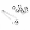 Best Selling Stainless Steel Reusable customized ice cube