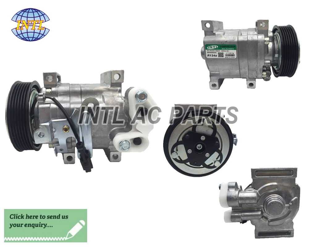 For Subar Impreza/Forester 2.5L 2.0L73111SC020 Z0012269A DKV-10R/DKV10R 6pk auto ac compressor