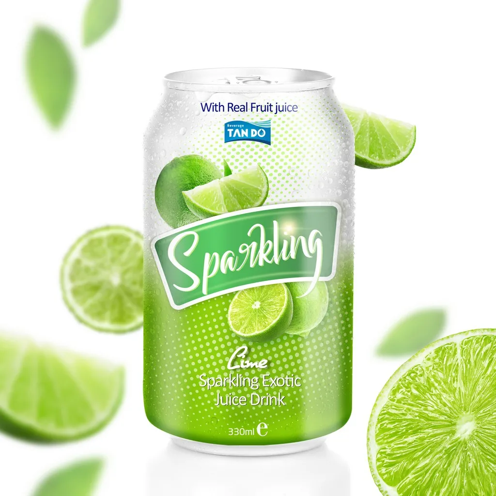 Wholesales Soft Drink In Can Sparkling Juices From Vietnam Beverage