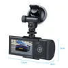 R300/X3000 dual camera car camera gps tracker logger dash board cameras for car