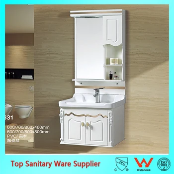 Pvc Bathroom Wash Basin Cabinet With And Mirror Pvc Bathroom Wash Basin Cabinet With And Mirror