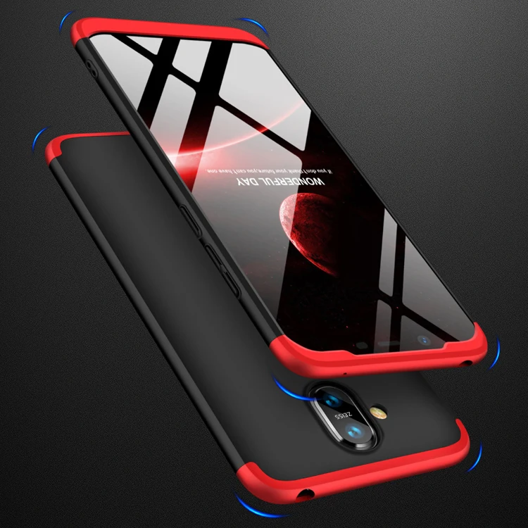 

360 degree protect original GKK brand cheap price high quality colorful hard pc phone back cover case for nokia 6.1 plus