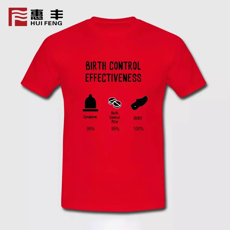 Embroidery Clothing High Quality Digital Printing Fitted Short Sleeve