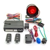 1 Way Anti Theft Security Alarm System with Central locking control module built-in