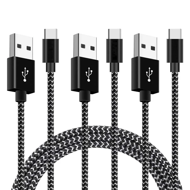 

High Quality 1m 2m 3m Color Micro Usb C Type C Cable Fast Charging Usb Data Cable For Iphone Android, Customized color