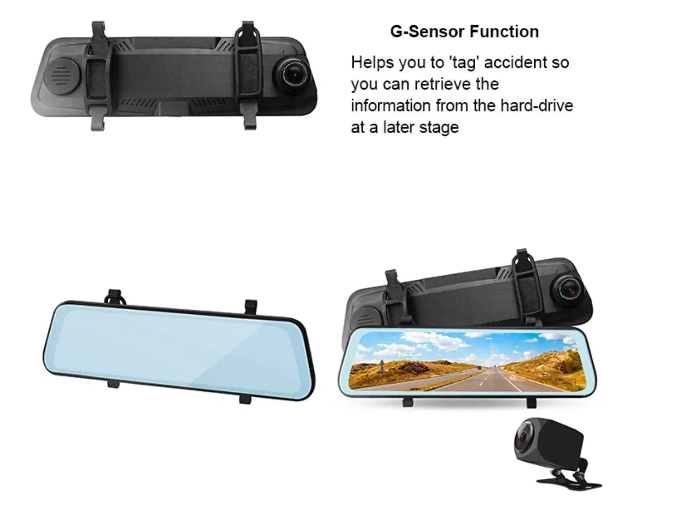 User Manual 1080p Full Hd Car Dash Camera 9.66inch Streaming Media Ips ...