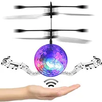 

Hot sale factory direct price led magic flying ball drone toy induction ball instructions heli