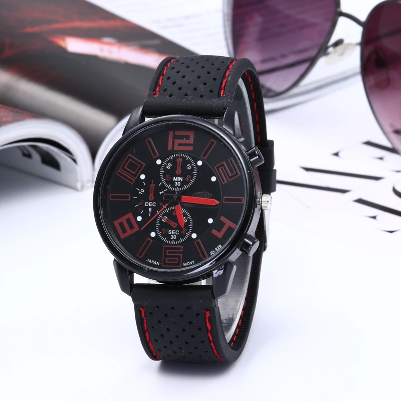 
Personalized Big Digital Dial Quartz Wrist Mens Sport Watch Outdoor Man Watches 