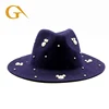 Unique Party Hat High End 100% Wool Felt Witch Top Hat for Having Fun