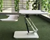 Sit Stand Workstation Standing Desk Converter With Large Desktop, Ergonomic Height Adjustable Tabletop Desk