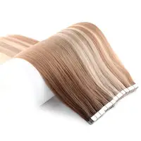 

Free Sample K.S WIGS 16 Inch Tape Hair Light Color Hair Extensions Tape In Double Drawn Human Hair Extensions Tape