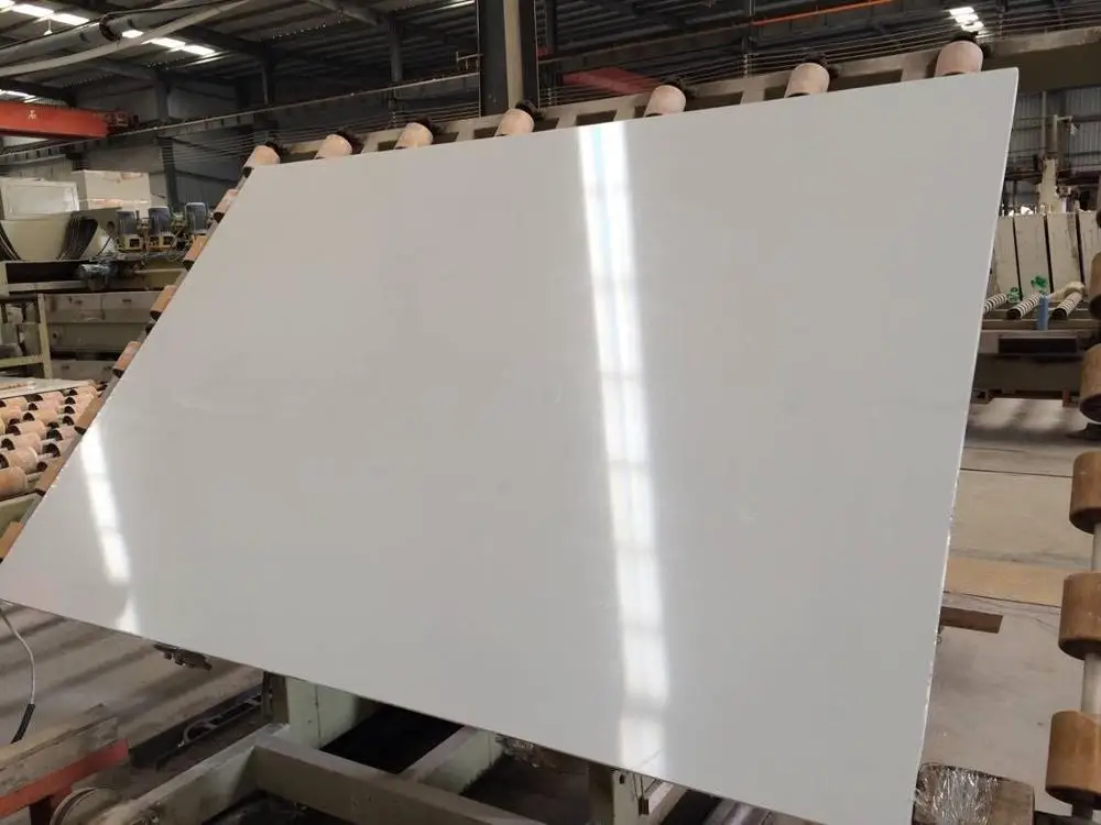 纯白色人造大理石白色总理