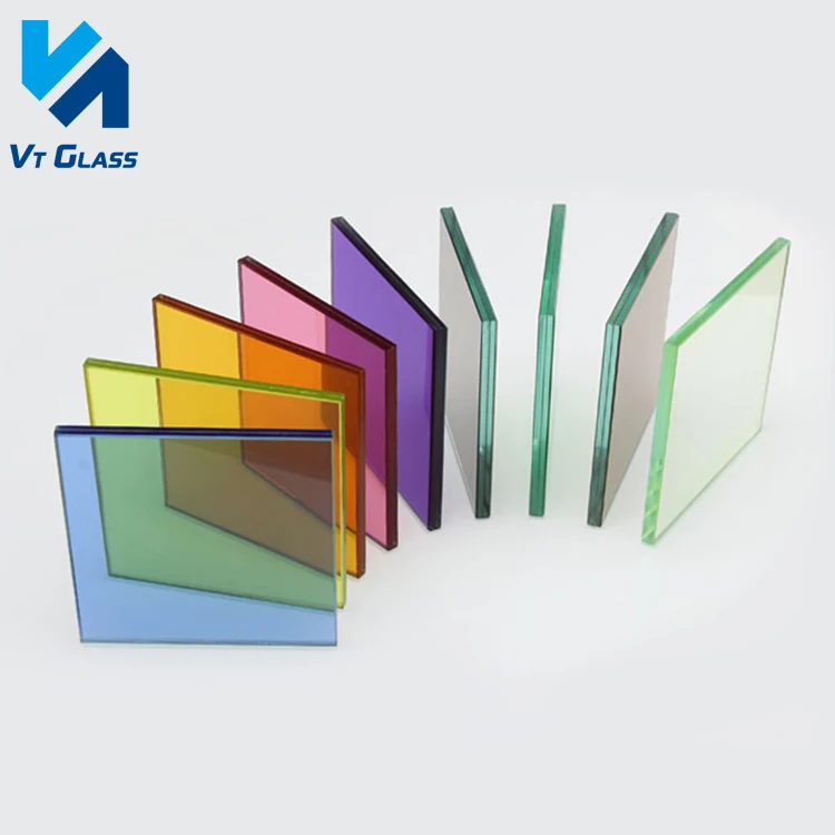 Competitive Price Clear Tinted Laminated Glass Sheets With Float Glass And PVB Film